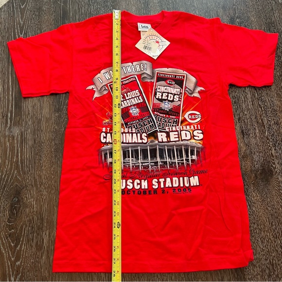 St Louis Cardinals “I WAS THERE!” Busch Stadium Final Game T-Shirt 2005 NWT - Picture 4 of 10